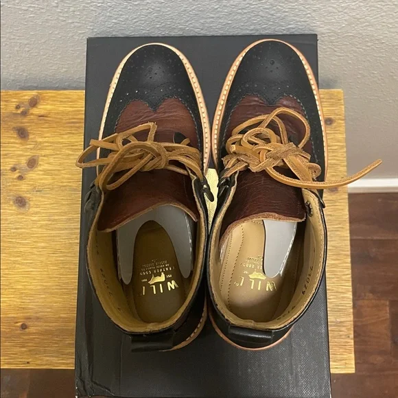 NIB Women’s Will Leather Wing Tip Boot, size 7 - Picture 6 of 9